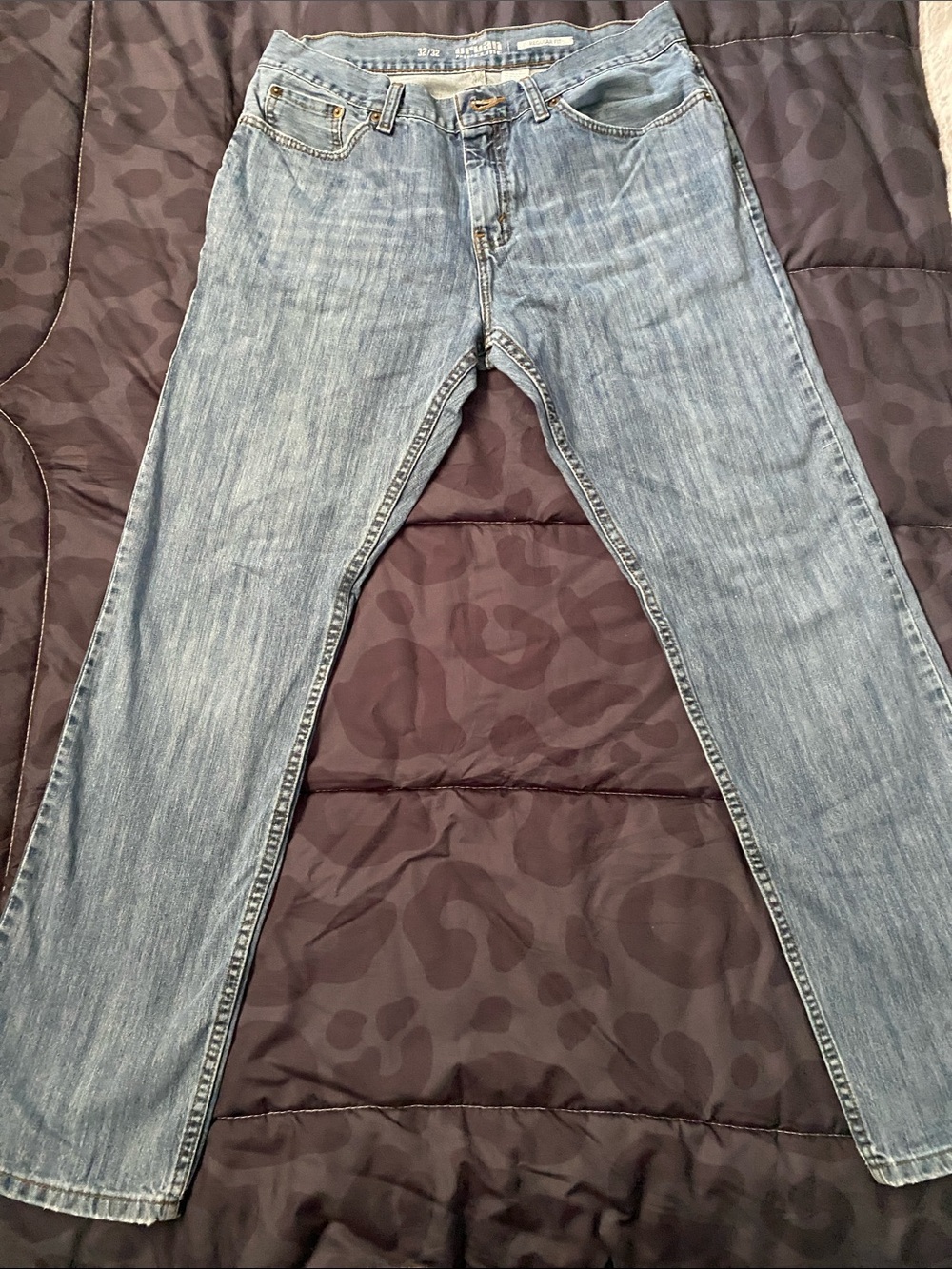 Light Blue men Straight-Leg Jeans